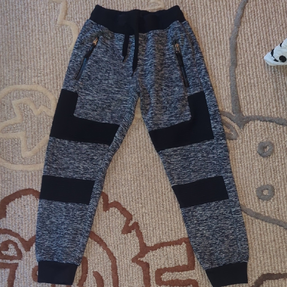 Bundle 4 items For $5 Stylish Kids Gray and Black Jogger Pants
